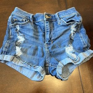 Hollister jean shorts